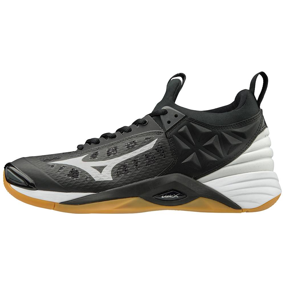 Mizuno Wave Momentum Női Röplabda Cipő Fekete/Titán HQK093587